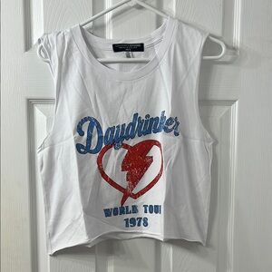 Women’s Cropped Muscle Tank